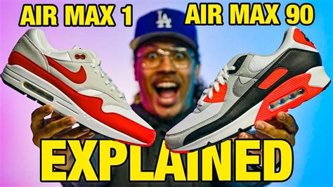 Nike Air Max vs air 90